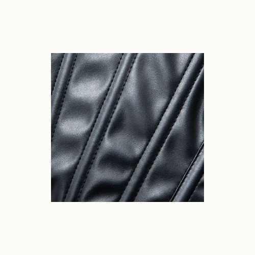 Women's Stylish Western Classic Black Faux Leather Overbust