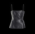 Women's Stylish Faux Leather Tank Top