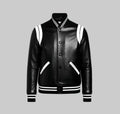 Men's Classic Varsity Faux Leather Jacket