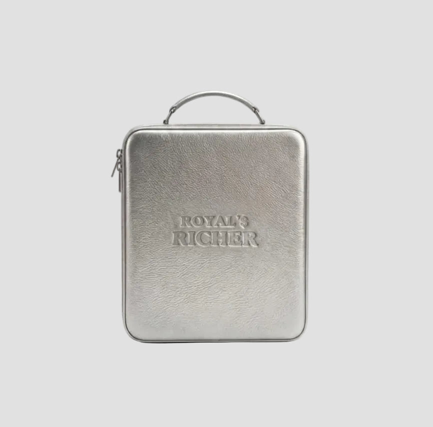 Silver Mini hand Bag