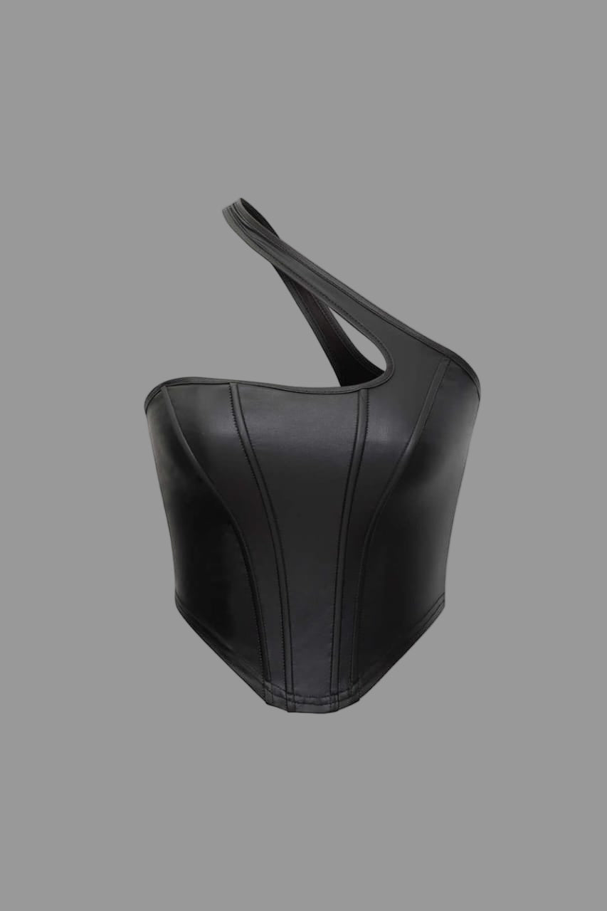 Women's sport Stylish Faux Leather vest