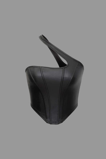 Women's sport Stylish Faux Leather vest