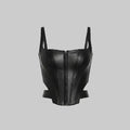 Women's Western Fancy Faux Leather Open Top