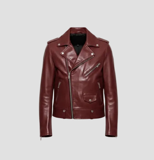 Men's Classic Biker Jacket