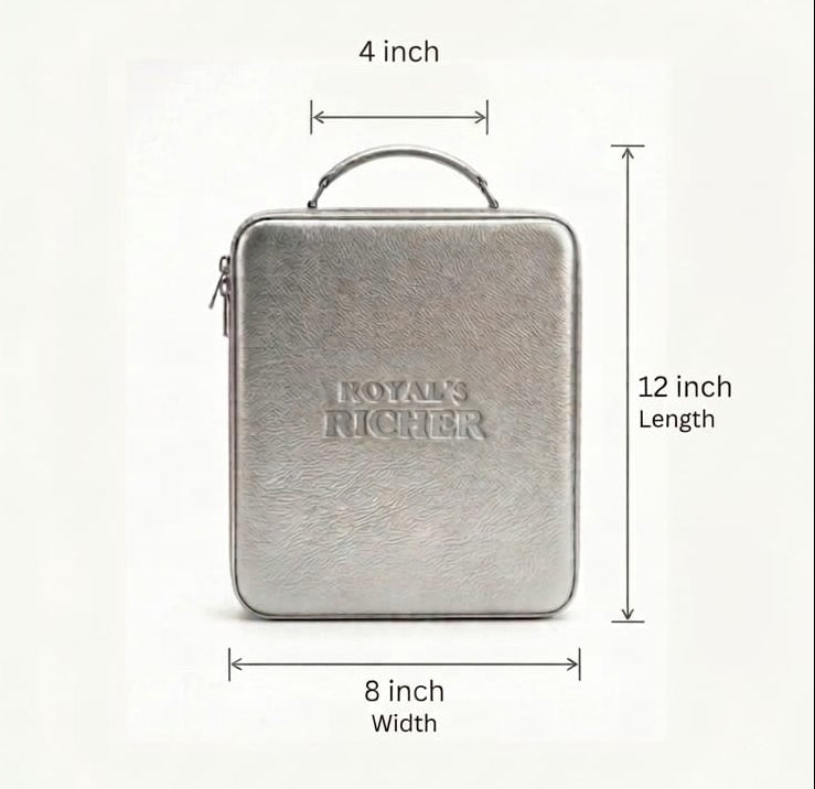 Silver Mini hand Bag